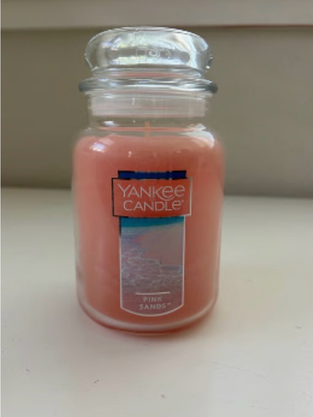 Yankee Candle Pink Sands Scented Jar - Soft Pink